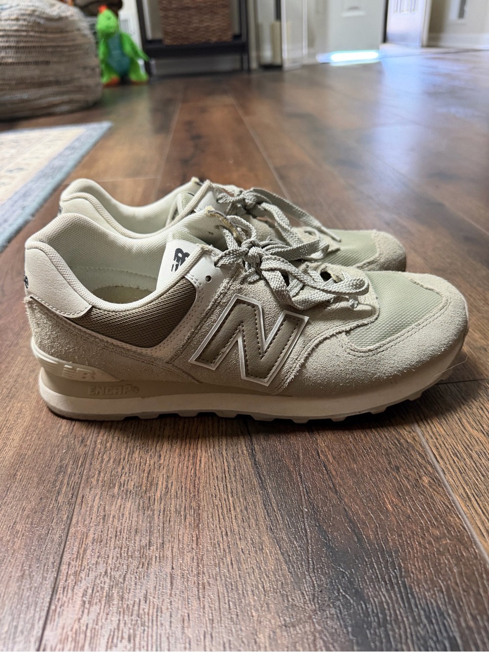 New Balance 574 Core womens size 10 Olive green